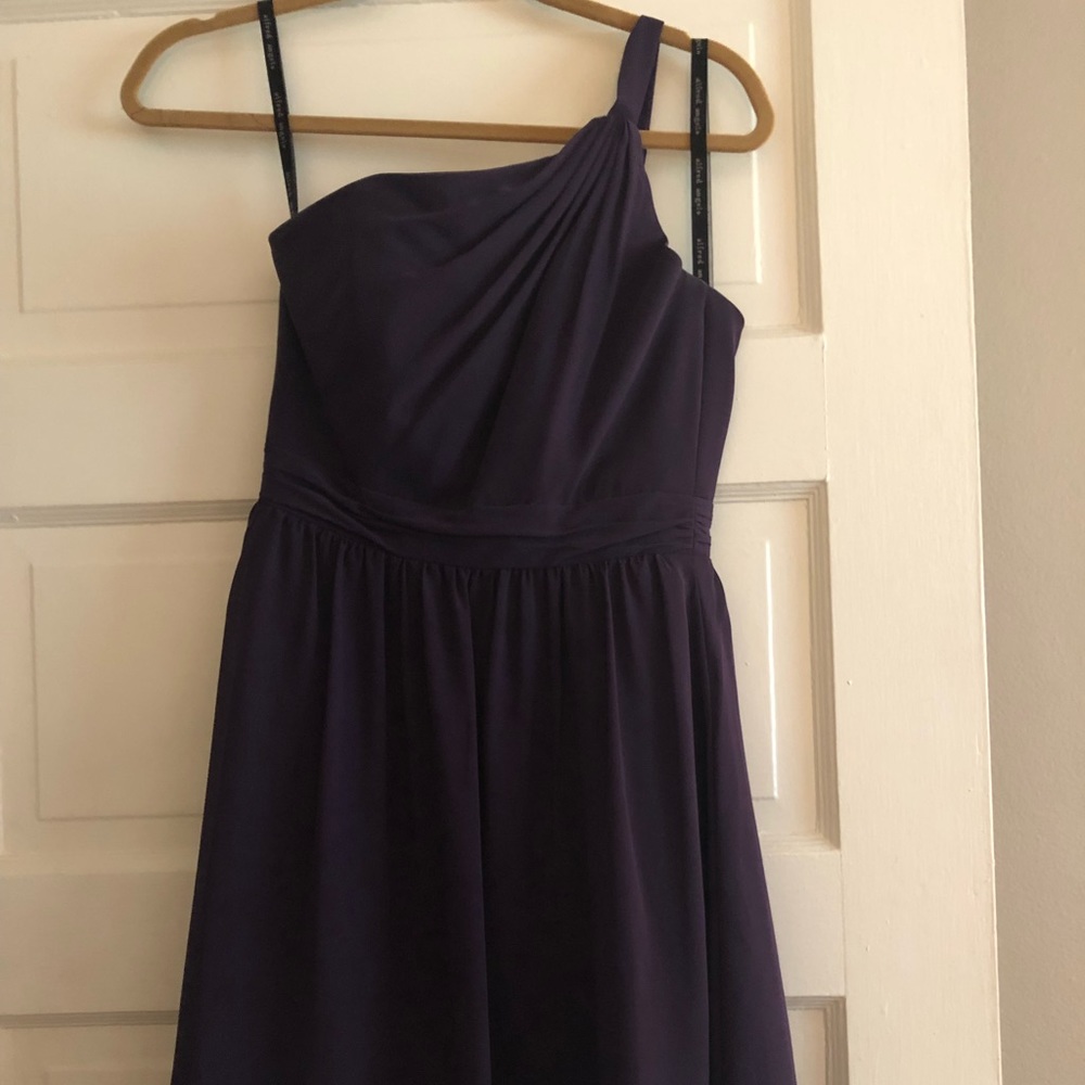 Dark Plum Bridesmaids dress